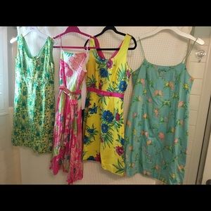 Lilly Pulitzer size 4-6 dresses (4 dresses)